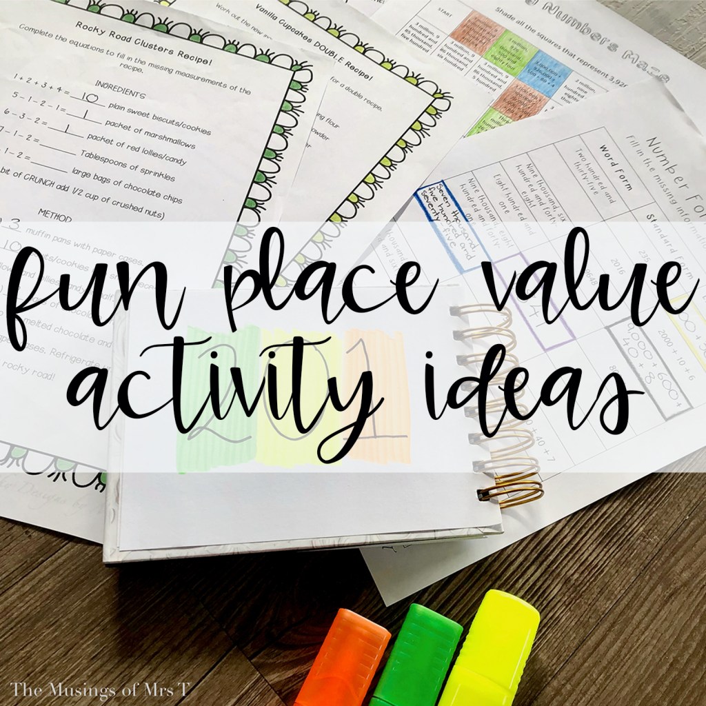7 Fun Place Value Intervention Activity Ideas