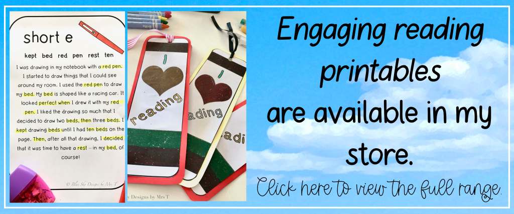 Printable Reading Resources