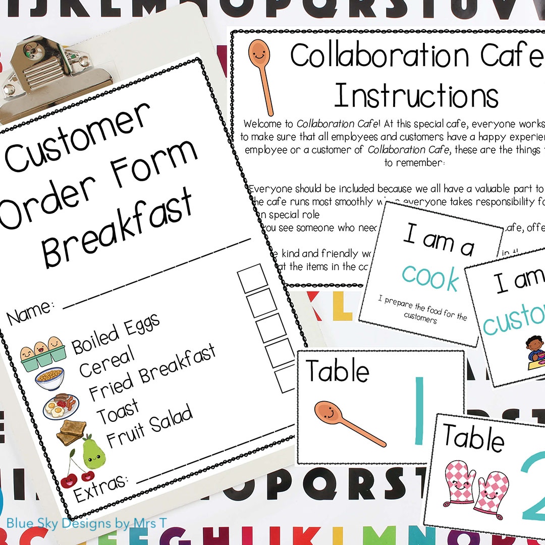 Collaborative Dramatic Play Cafe