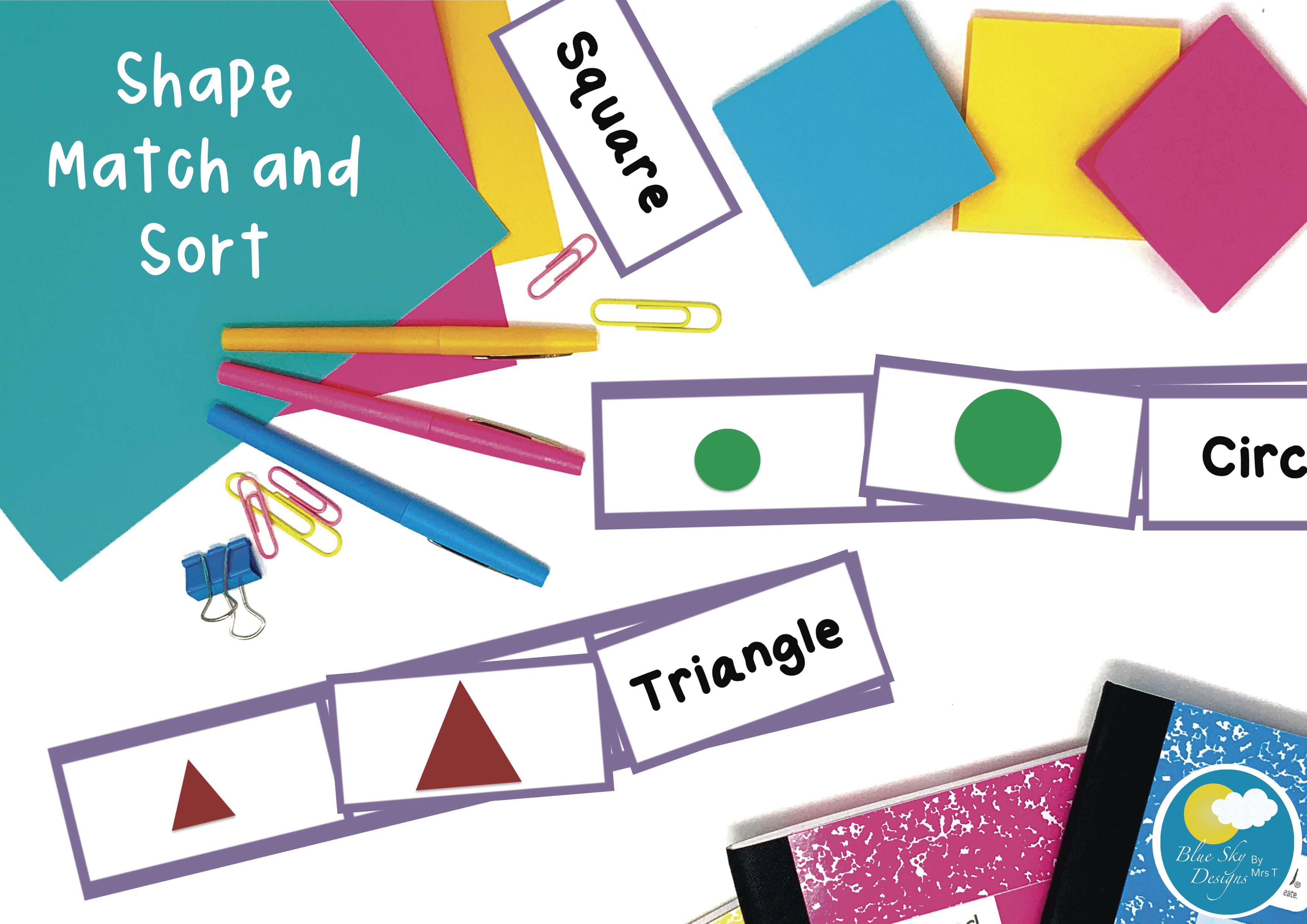 Shape Sorting Maths Assessment