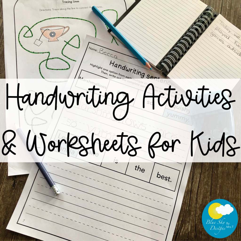 Fun Handwriting Activities and Worksheets to Help Kids Write Letters and&nbsp;Sentences