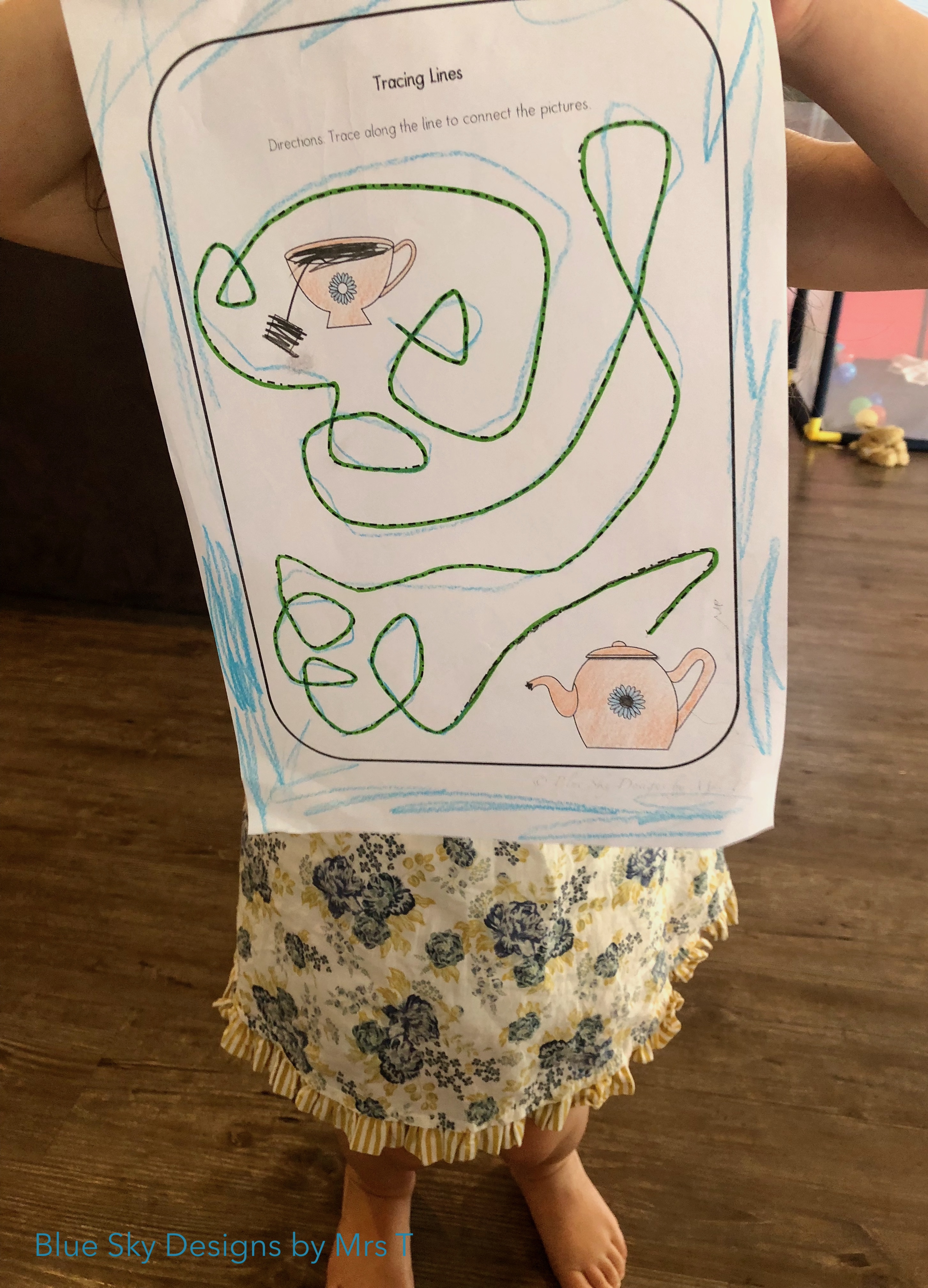 Line Tracing Worksheet