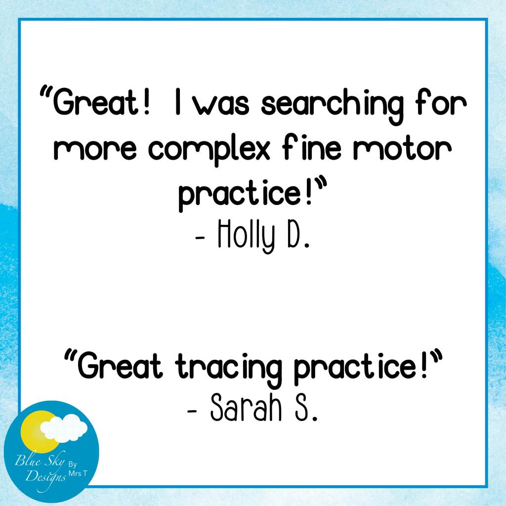 Tracing Lines Worksheets Reviews