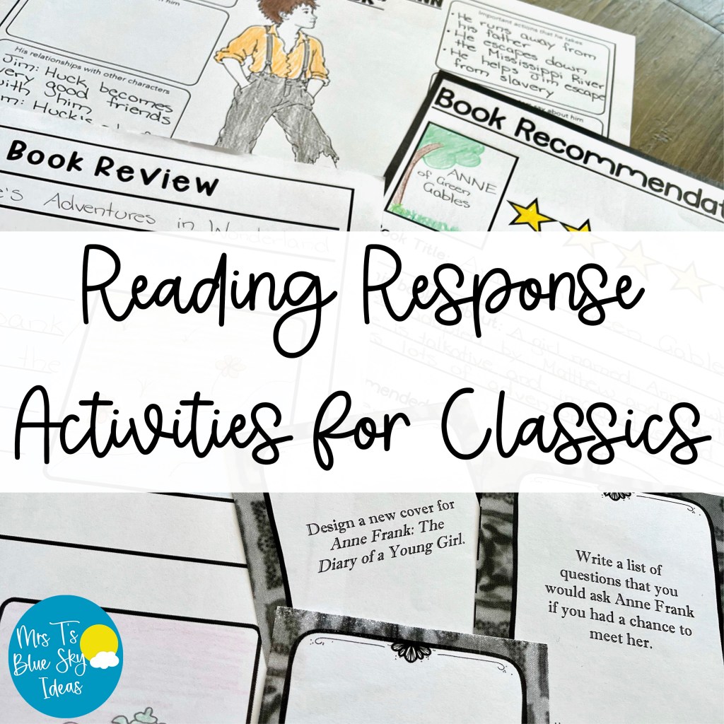 Reading Response Activities for Classic Books